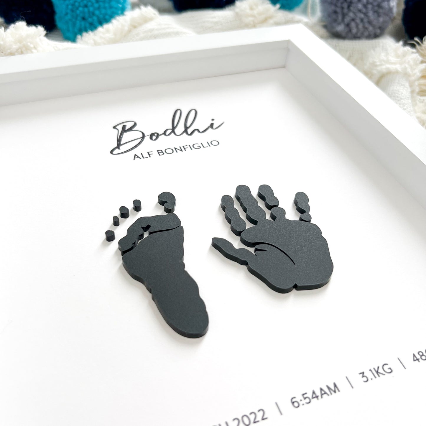 Small Birth Keepsake (8x10inch)