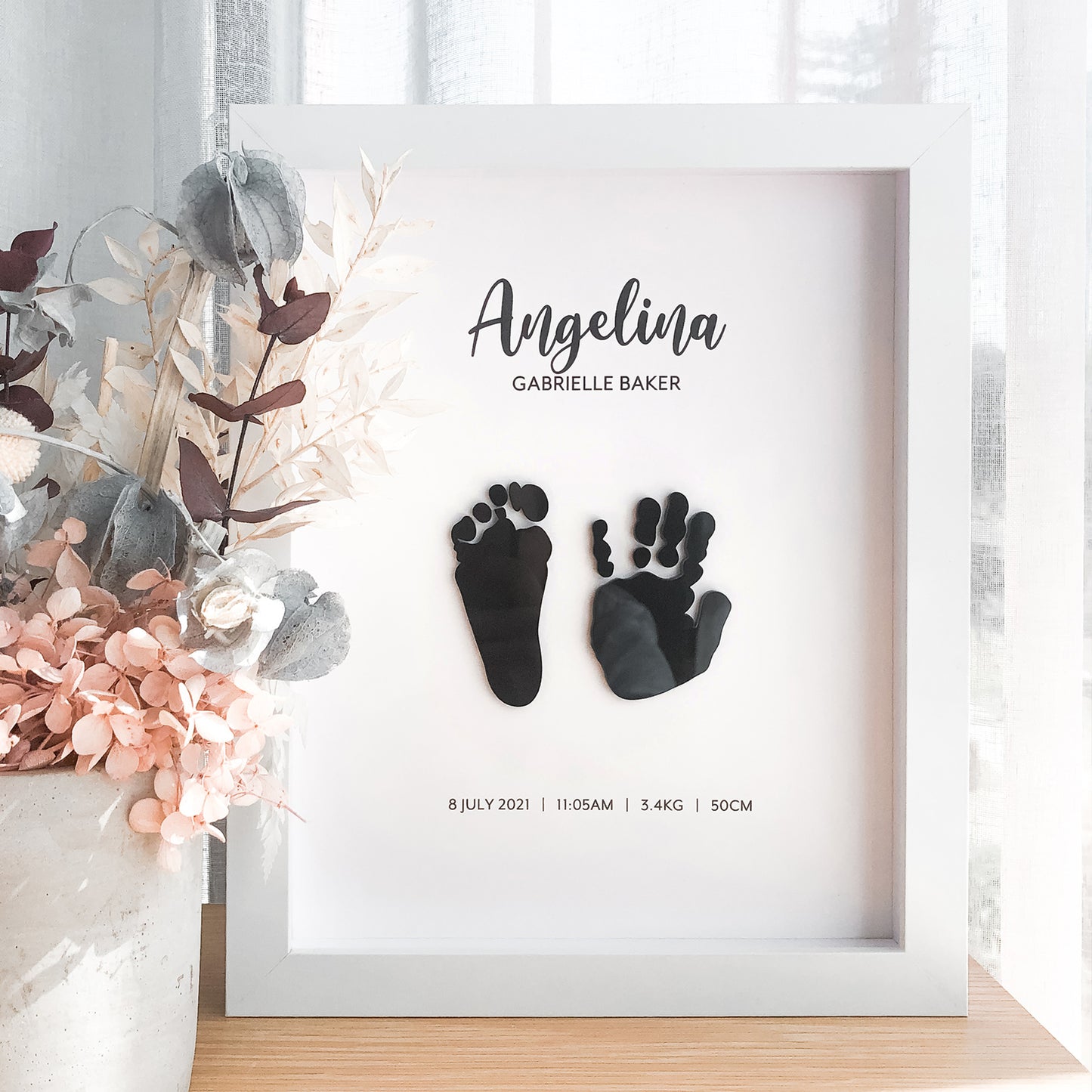 Small Birth Keepsake (8x10inch)