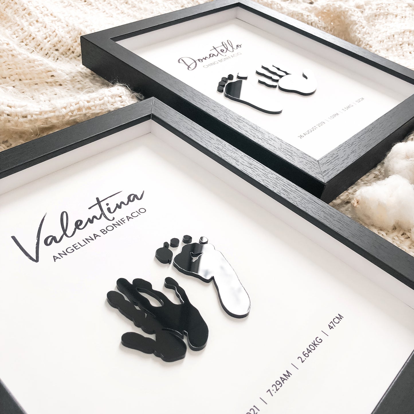 Small Birth Keepsake (8x10inch)