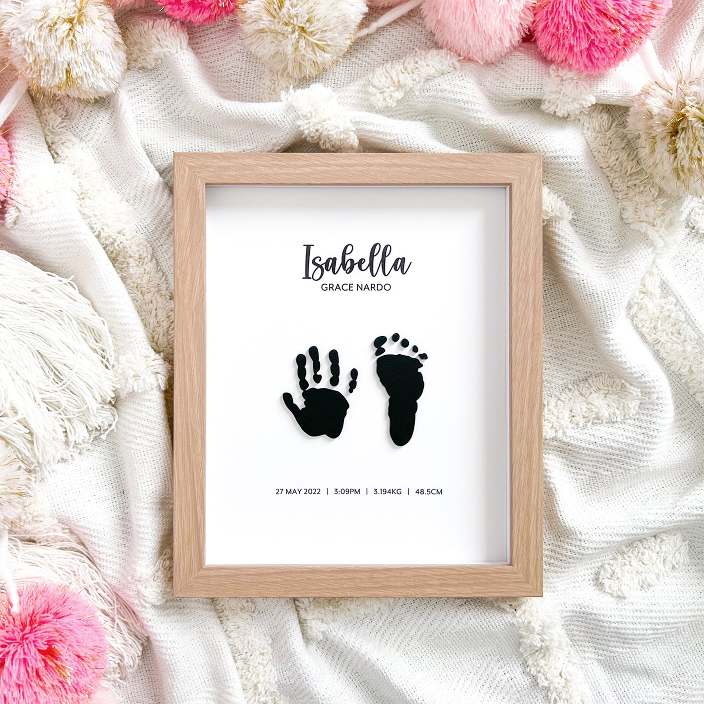 Small Birth Keepsake (8x10inch)