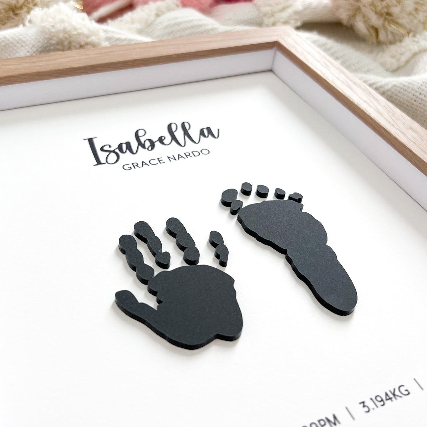 Small Birth Keepsake (8x10inch)